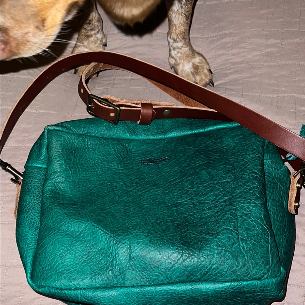 Go Forth Goods Crossbody Sarah Bag Green